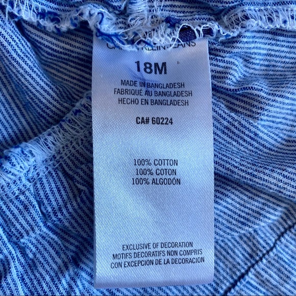 Calvin Klein Ruffle Dress with Capri Pants 18m - Picture 6 of 9